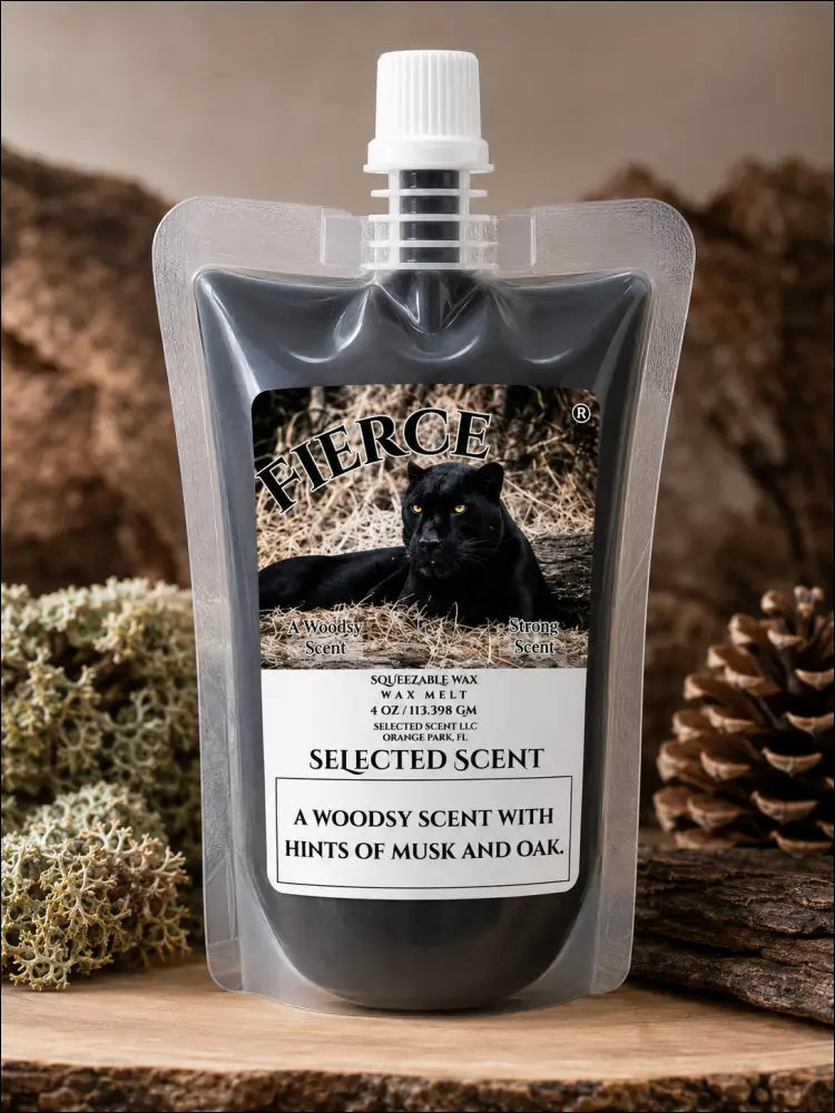 Fierce squeezable wax melts long lasting and natural limited edition