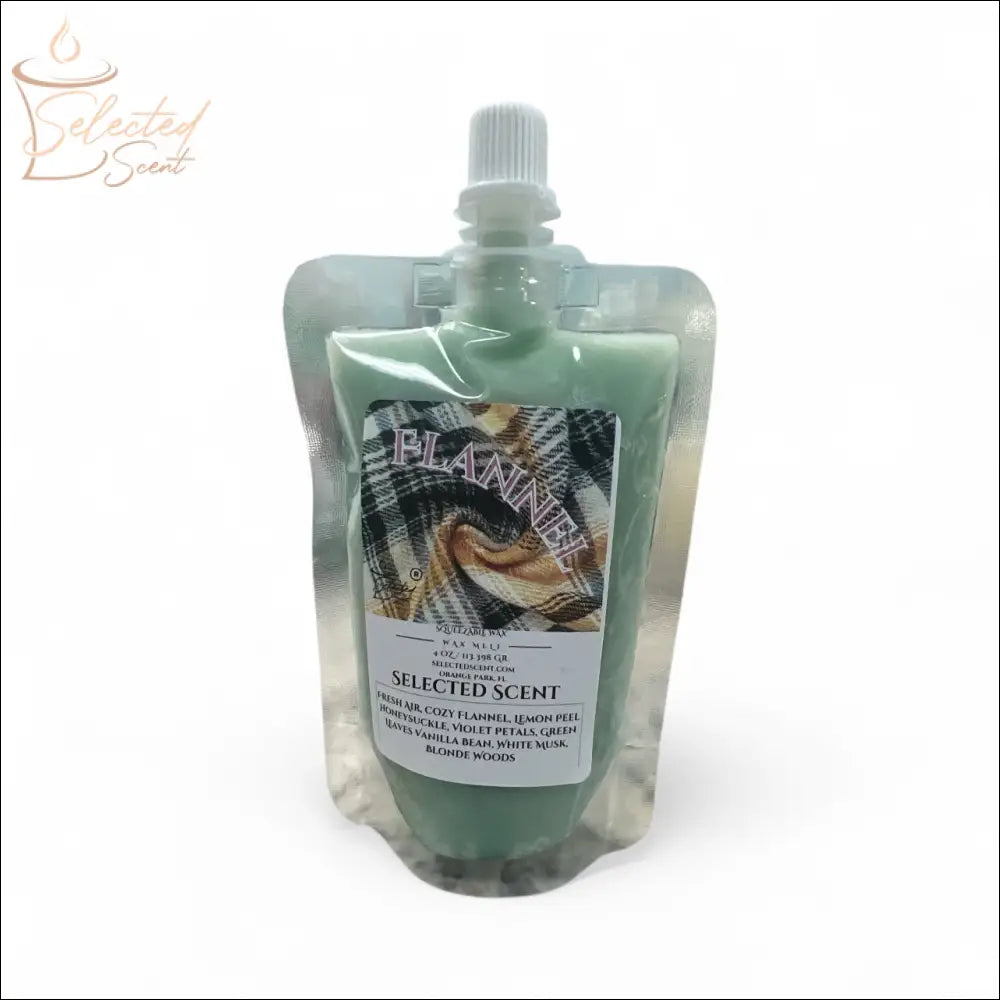Flannel Squeezable Wax Melt All Natural Wax Melts
