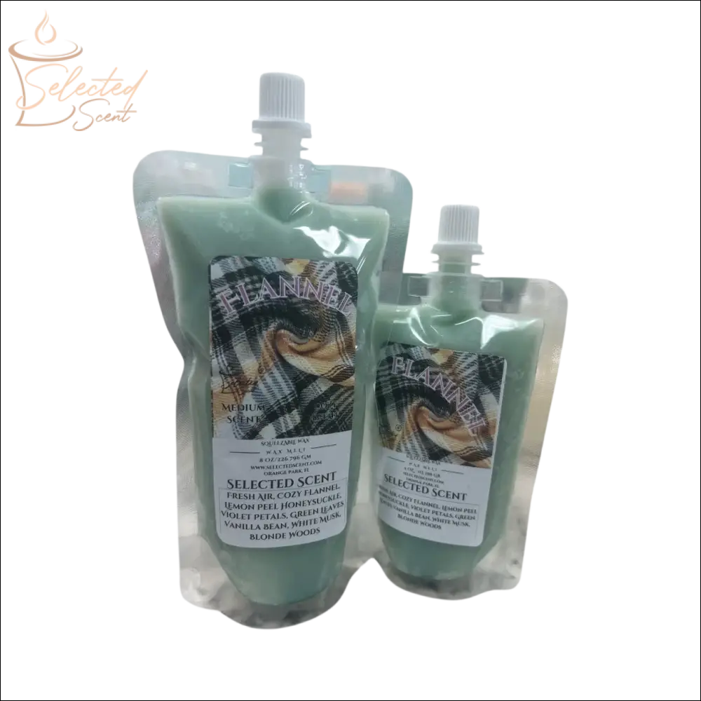 Flannel Squeezable Wax Melt All Natural Wax Melts