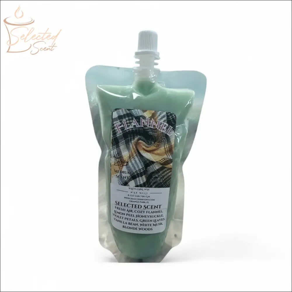 Flannel Squeezable Wax Melt All Natural Wax Melts