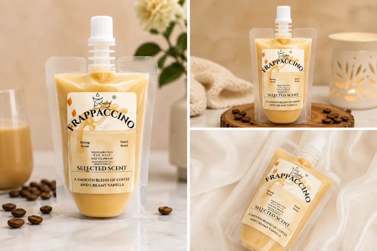 Frappuccino squeezable wax melt coffee scented limited edition