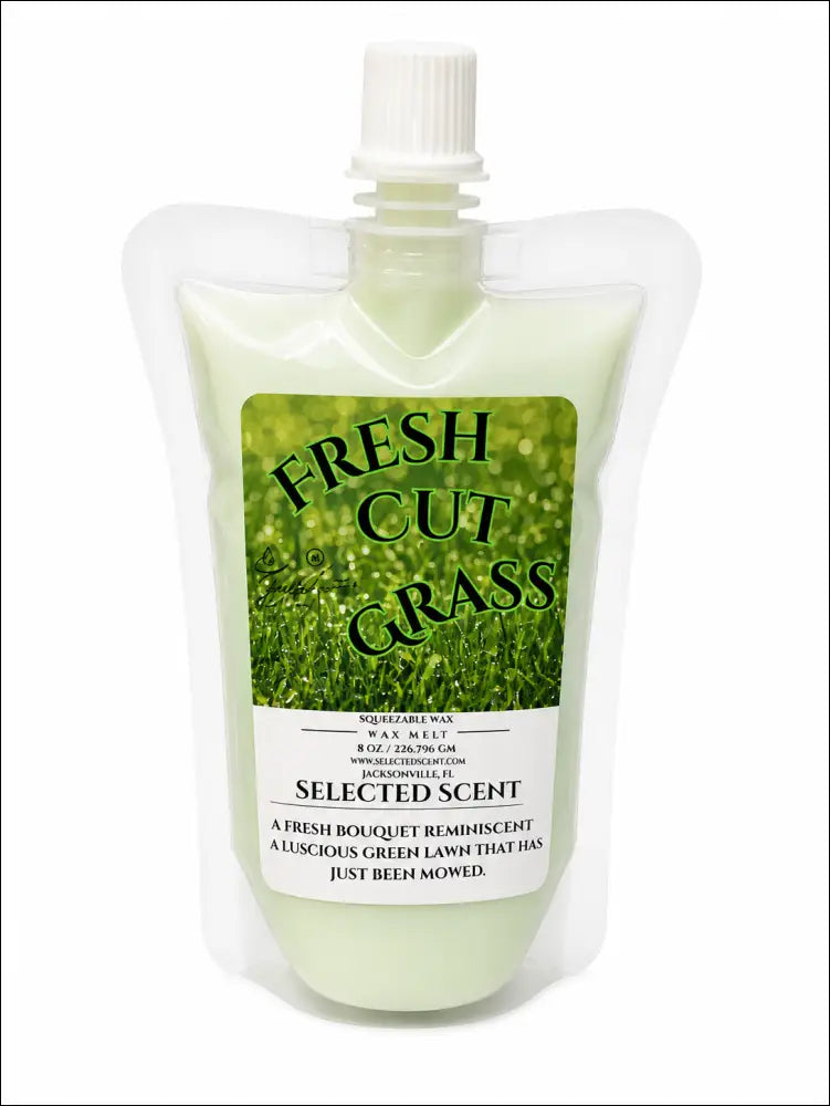 Fresh cut grass squeezable wax melt - 4 ounces