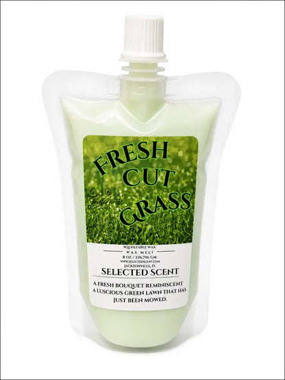 Fresh cut grass squeezable wax melt - 4 ounces
