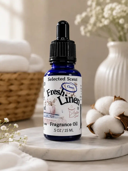 Fresh linen 100% fragrance oil – clean laundry home by selected scent