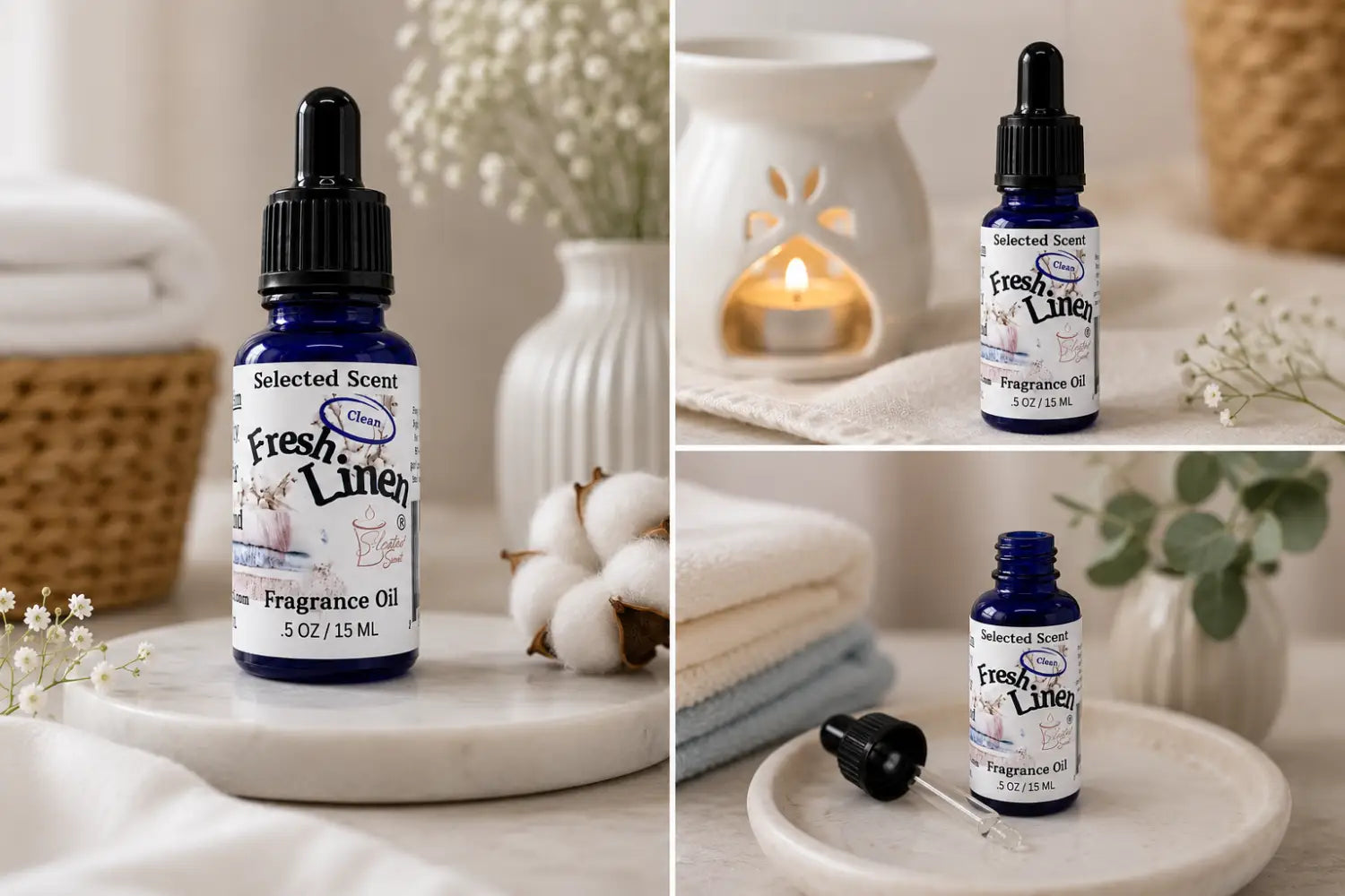 Fresh linen 100% fragrance oil – clean laundry home by selected scent