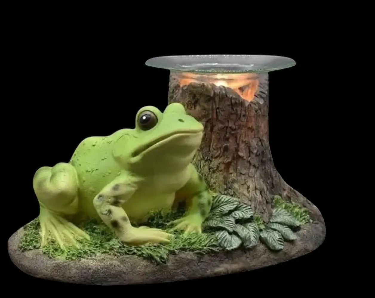 Frog and stump wax oil warmer electric with dimmer wheel