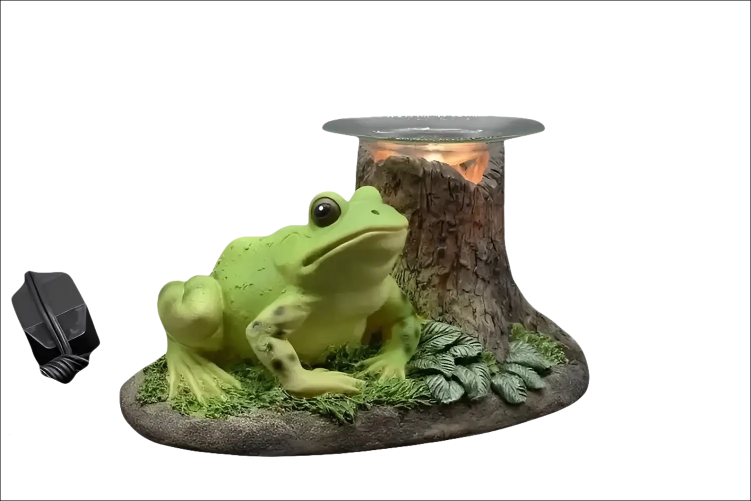 Frog and stump wax oil warmer electric with dimmer wheel