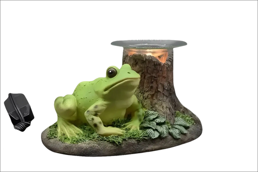Frog and stump wax oil warmer electric with dimmer wheel