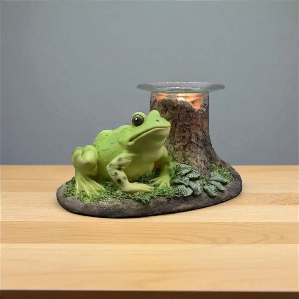 Frog and stump wax oil warmer electric with dimmer wheel