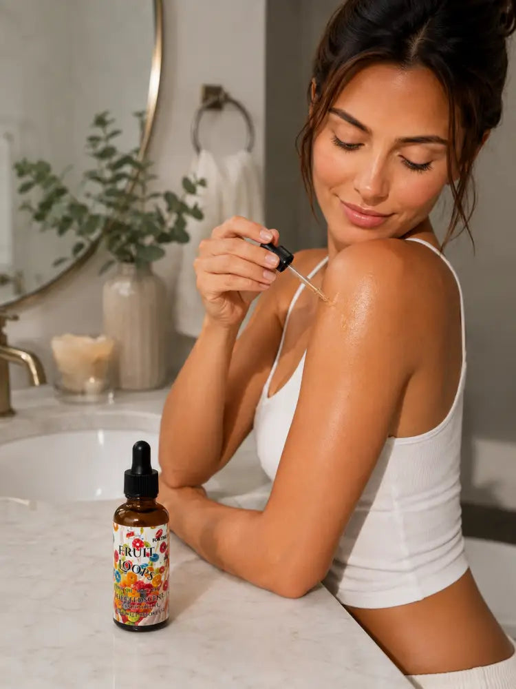 Fruit loops body oil – nourishing skin care with a sweet fruity aroma