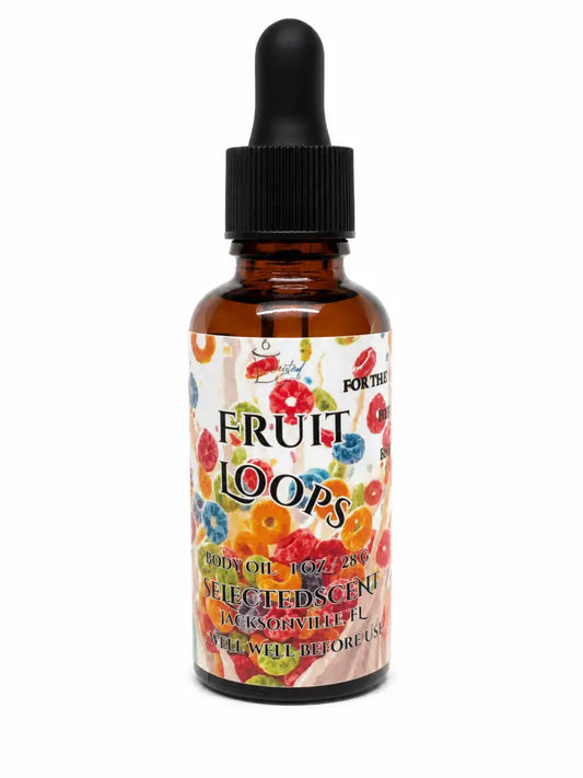 Fruit loops body oil – nourishing skin care with a sweet fruity aroma