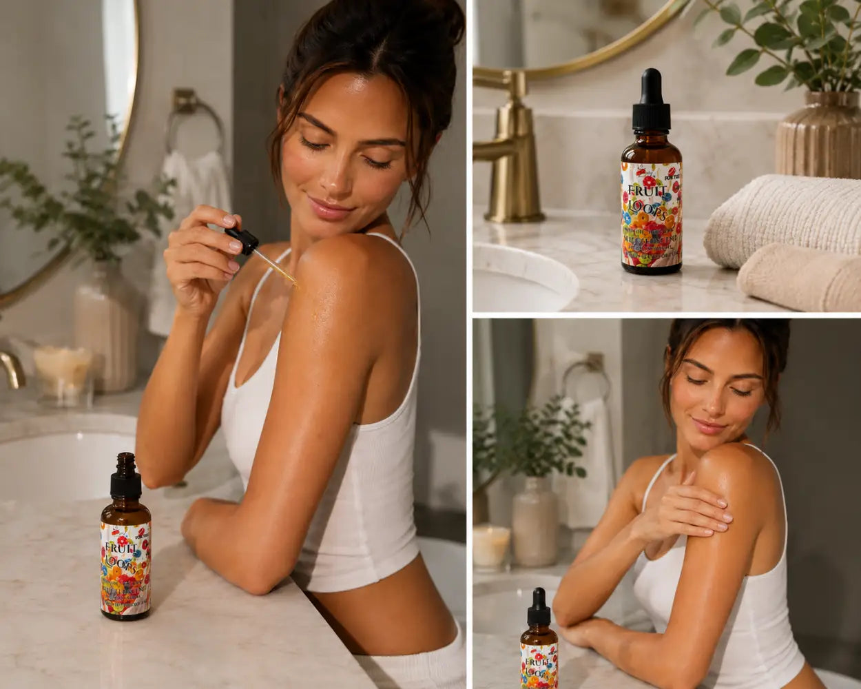 Fruit loops body oil – nourishing skin care with a sweet fruity aroma