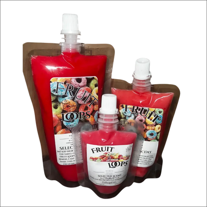 Fruit loops squeezable wax melt cereal scent home fragrance