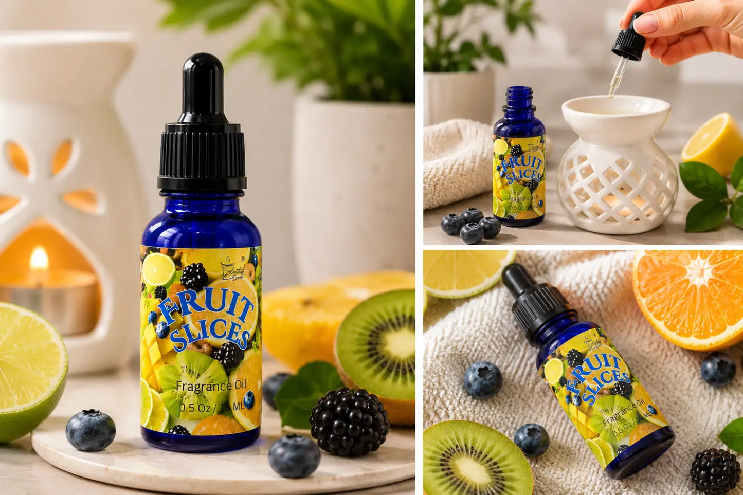 Fruit slices 100% fragrance oil – sweet candy-inspired home by selected scent