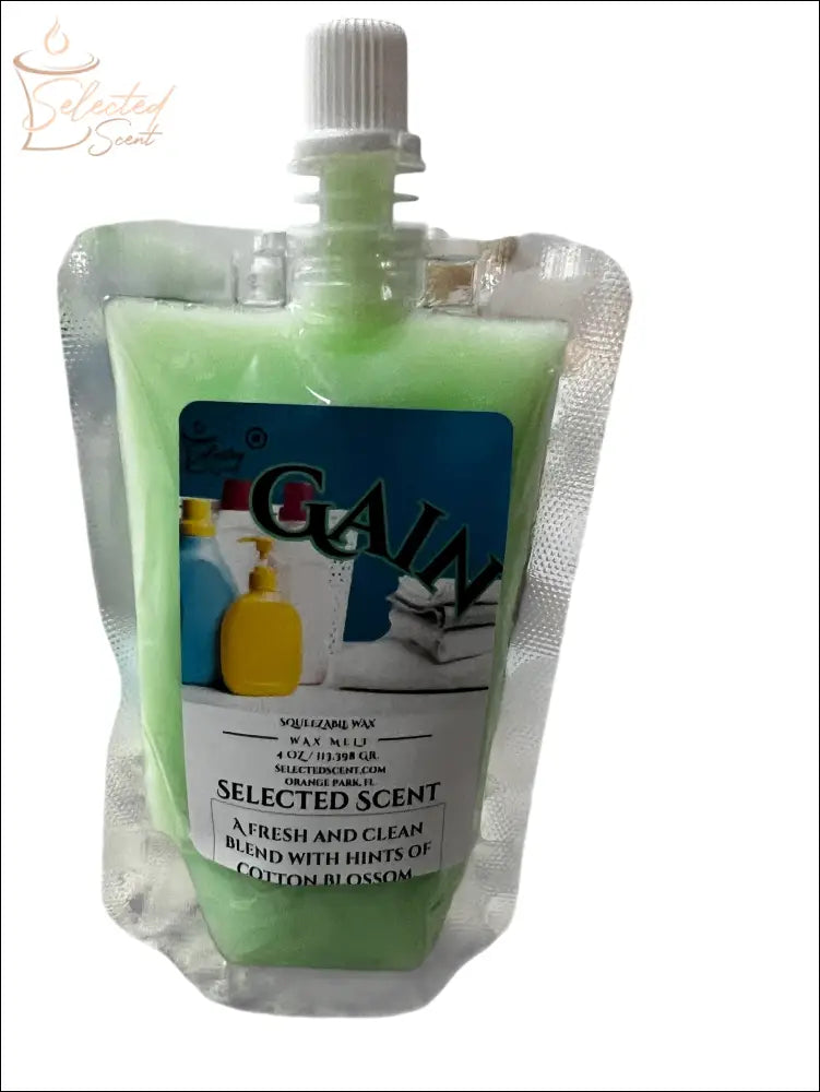 Gain Squeezable Wax Melt Long Lasting Pine Fragrance Wax
