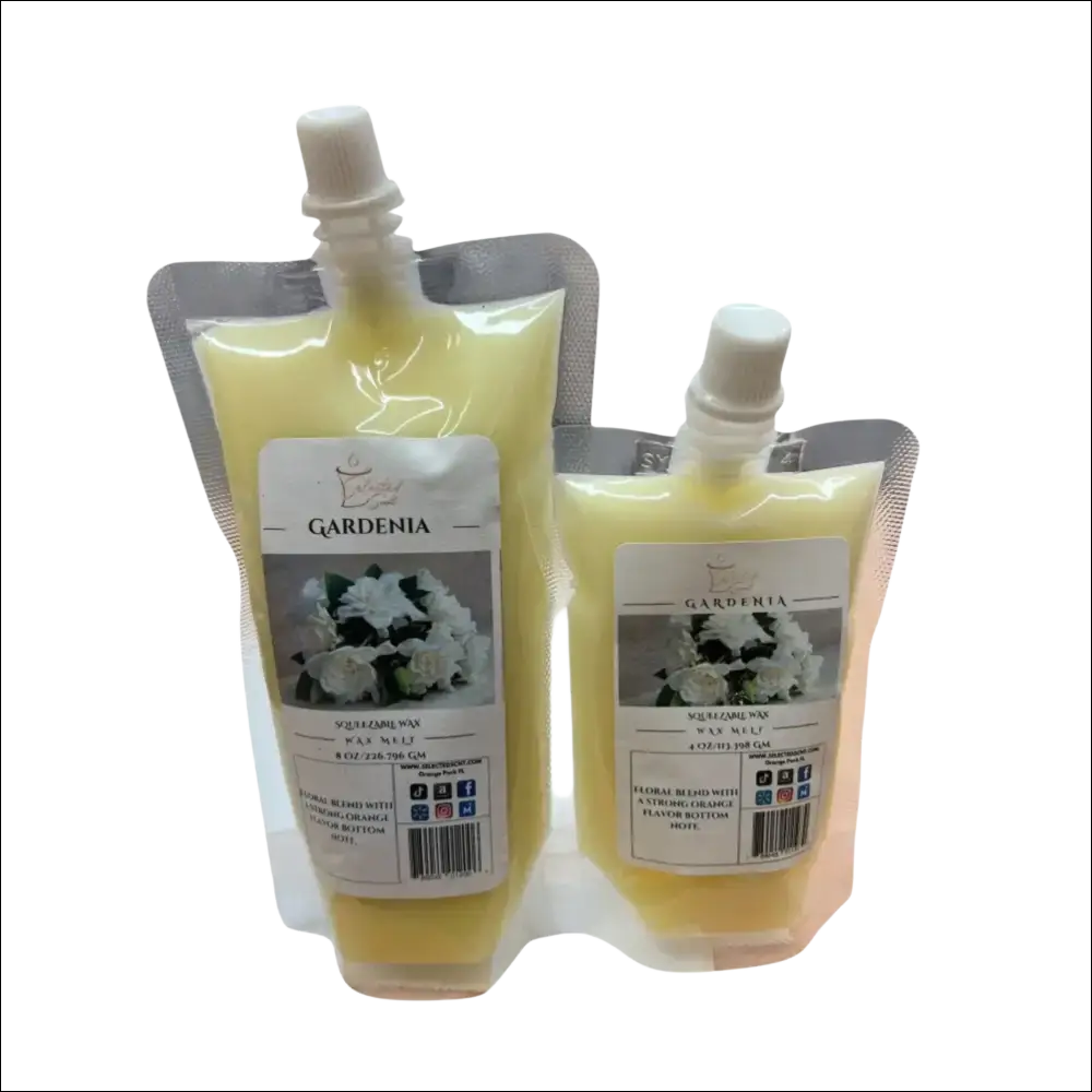 Gardenia squeezable wax melt - long-lasting scent