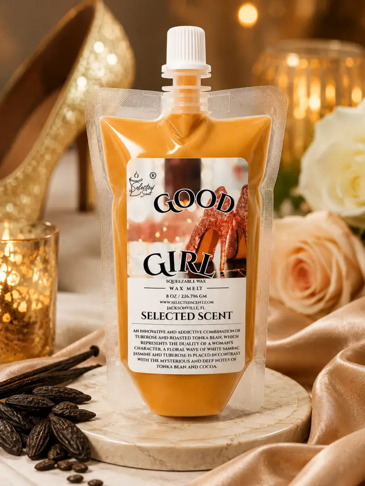 Good girl squeezable wax melt all natural melts