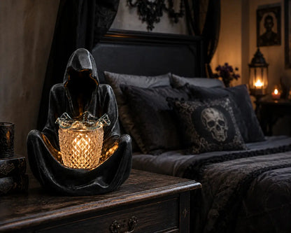 The grim reaper wax and oil warmer electric decorative