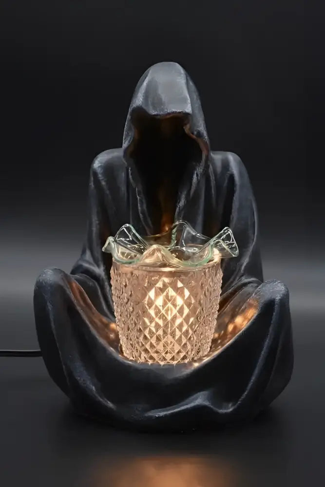 The grim reaper wax and oil warmer electric decorative