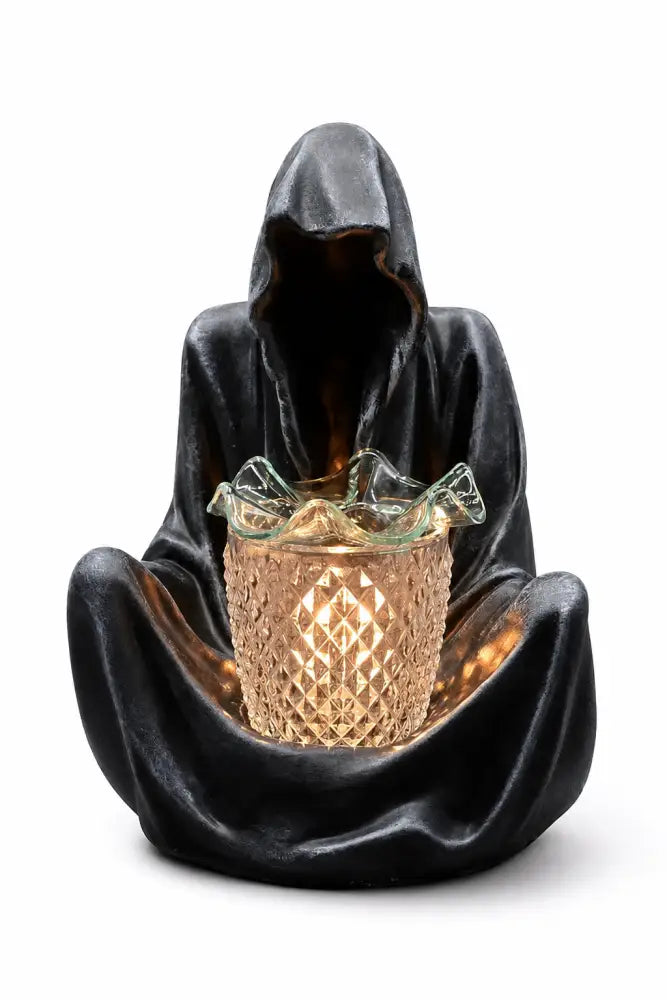 The grim reaper wax and oil warmer electric decorative