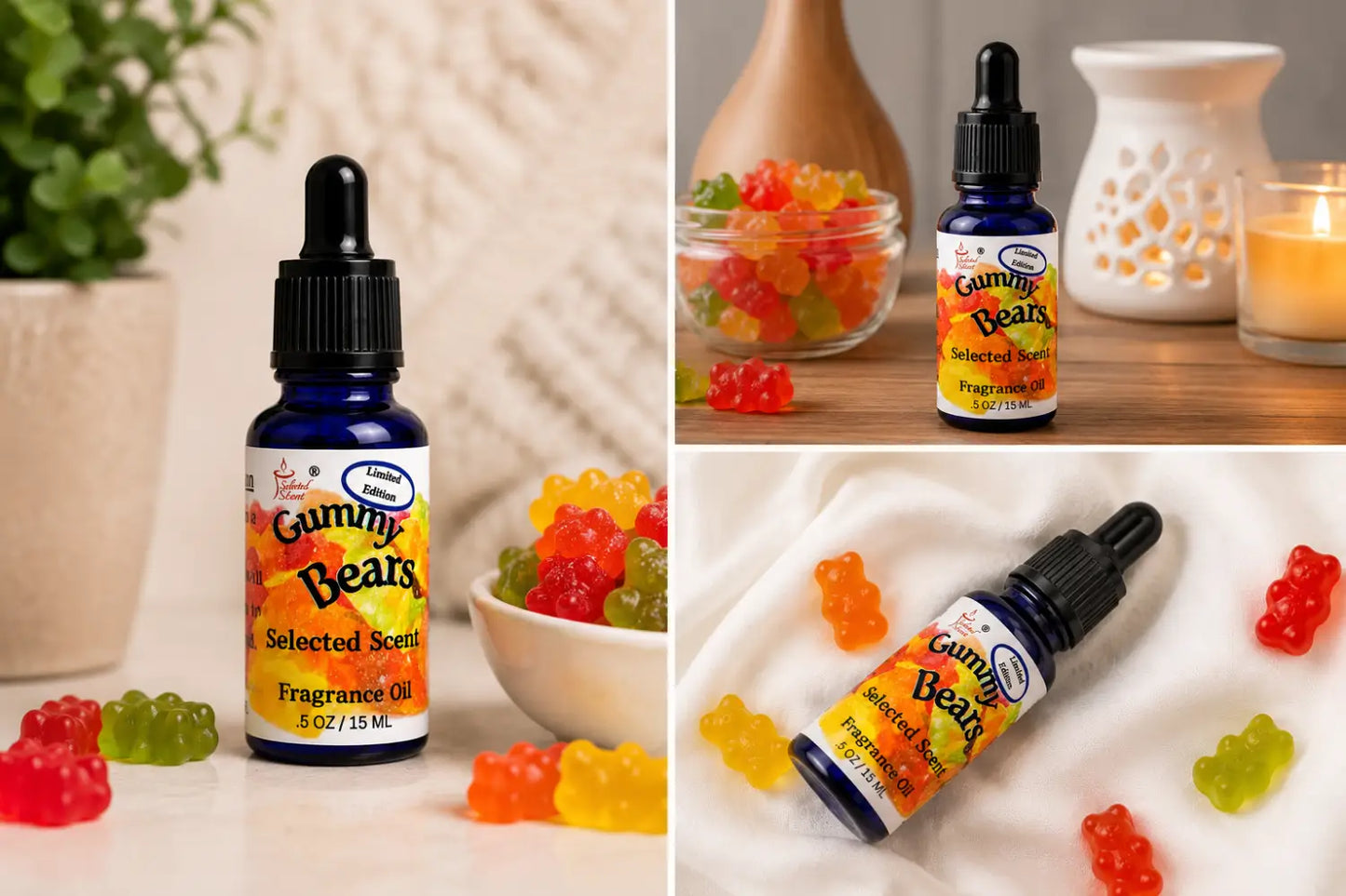 Gummy bears 100% fragrance oil – sweet fruity candy home by selected scent
