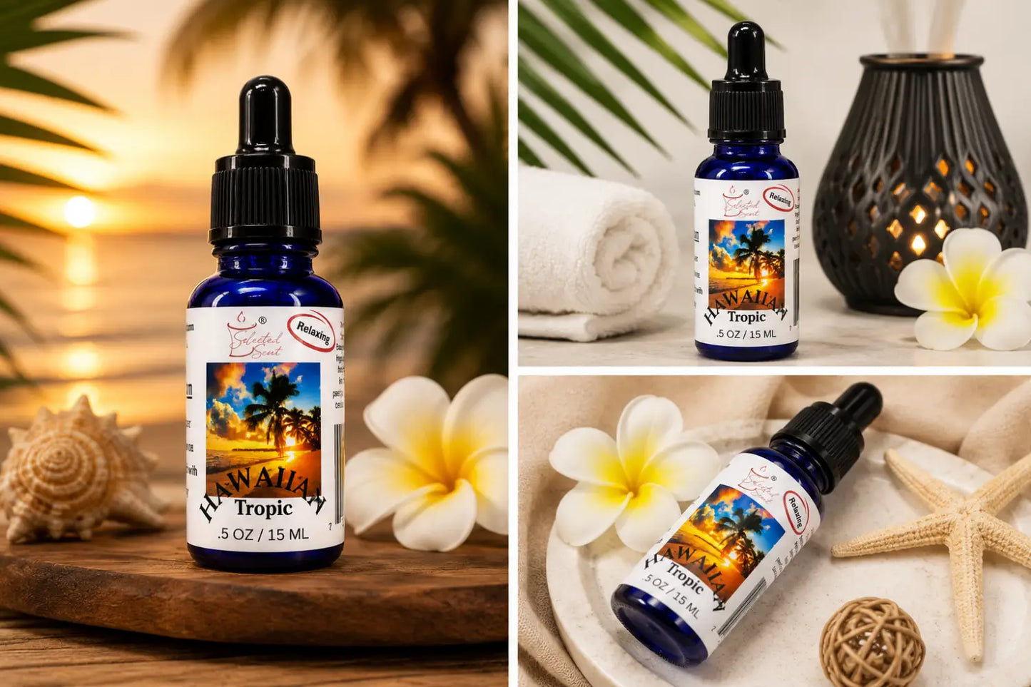 Hawaiian tropic 100% fragrance oil – tropical island paradise home by selected scent