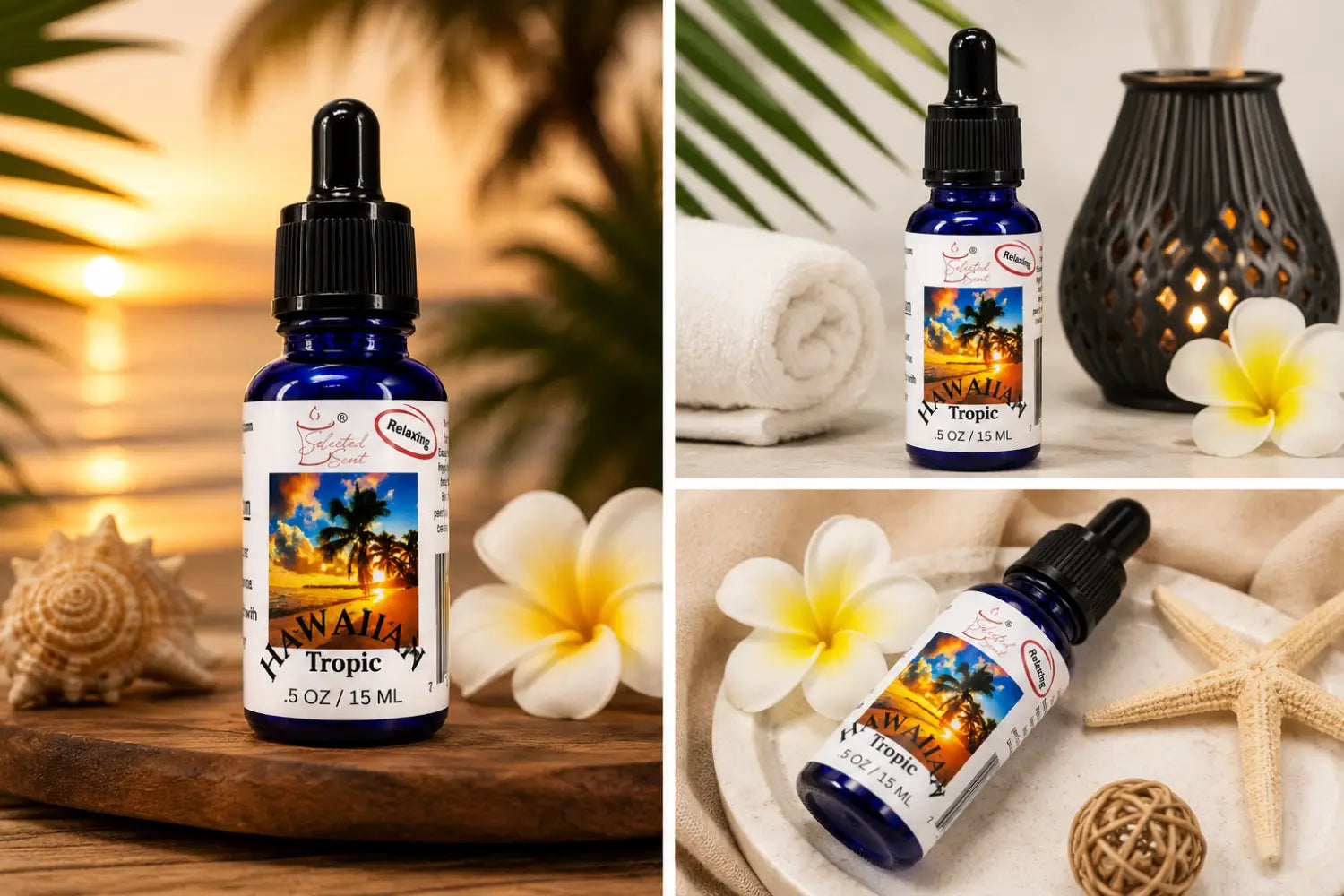 Hawaiian tropic 100% fragrance oil – tropical island paradise home by selected scent