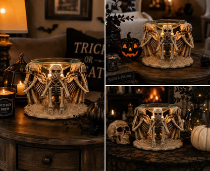 Hear see speak no evil wax and oil warmer electric decorative