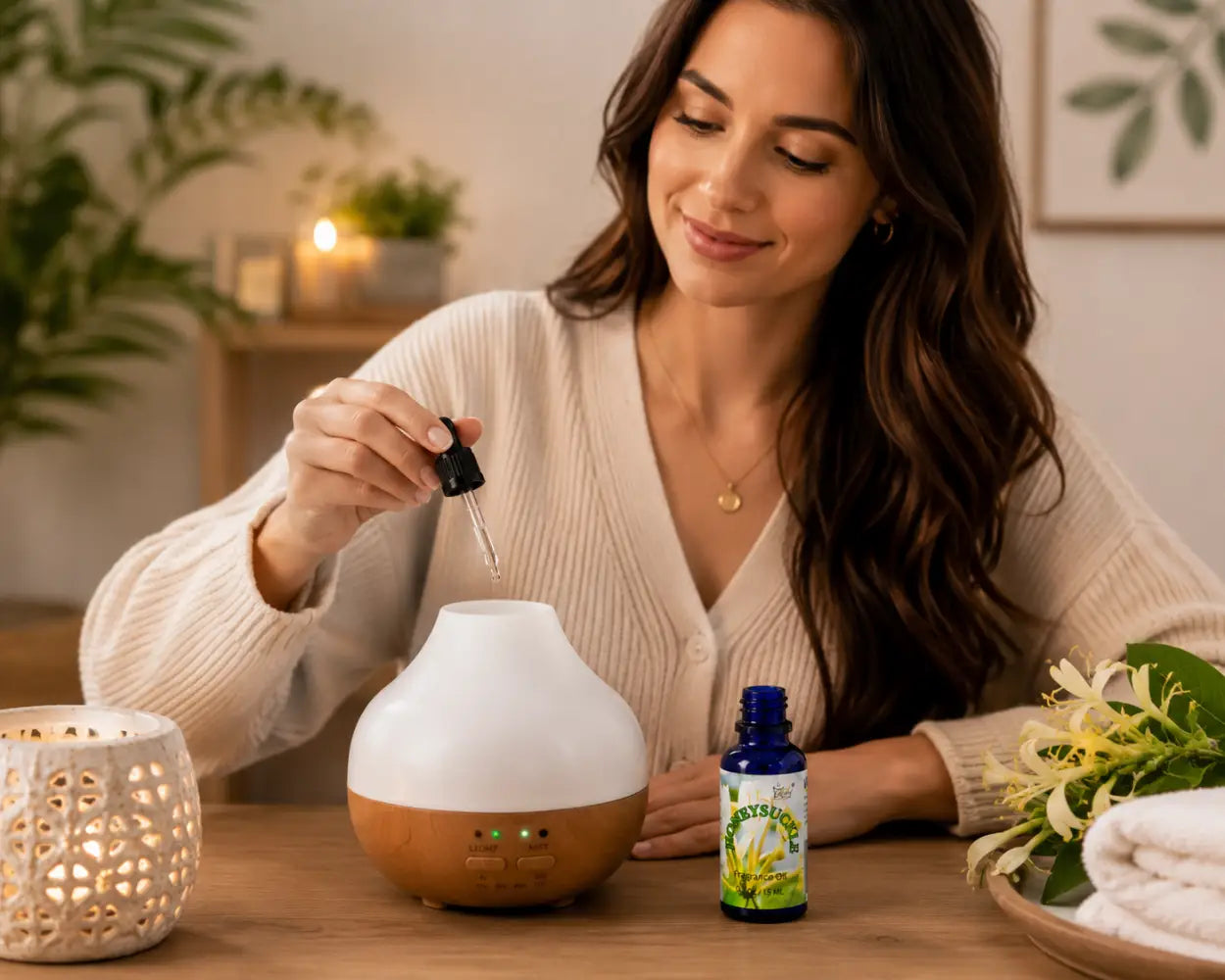 Honeysuckle 100% fragrance oil – sweet floral garden home by selected scent