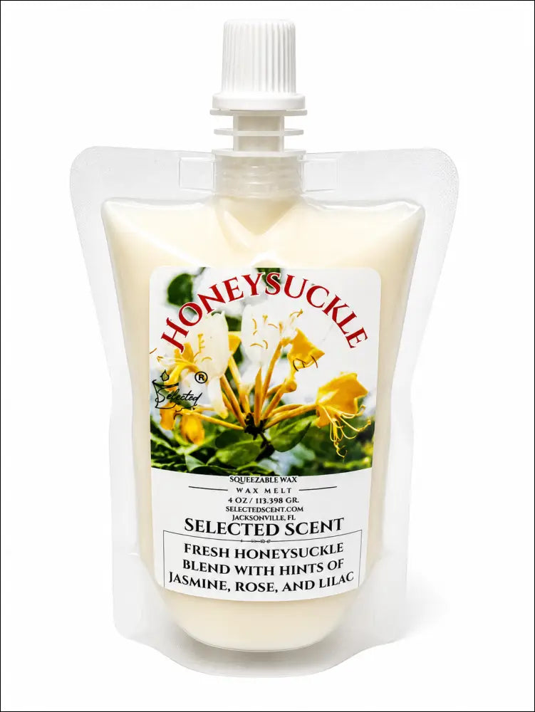 Honeysuckle squeezable wax melt - 4 ounces