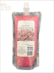 Selected Scent Japanese cherry blossom wax melt squeezable pack with floral fragrance