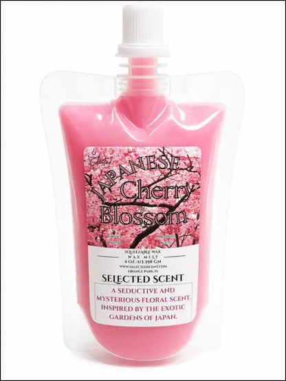 Japanese cherry tree squeezable wax melt - 4 ounces
