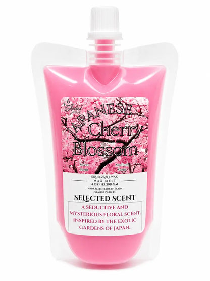 Japanese cherry tree squeezable wax melt - 4 ounces
