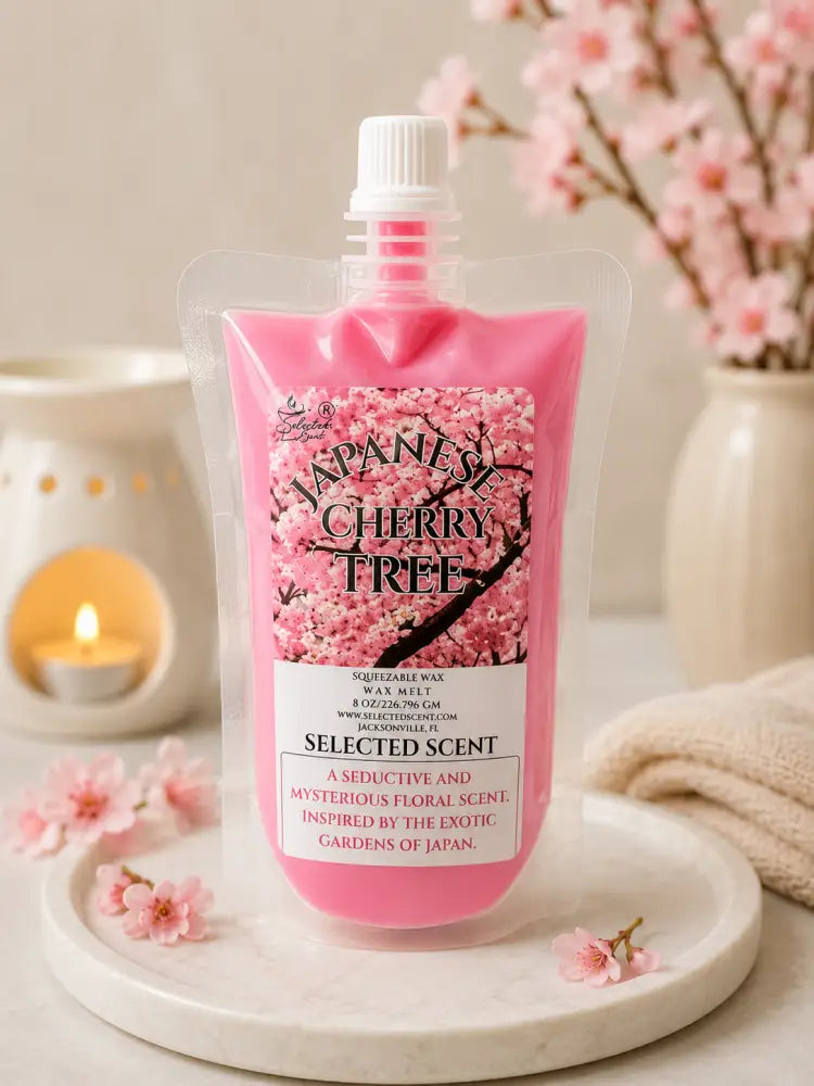 Japanese cherry tree squeezable wax melt