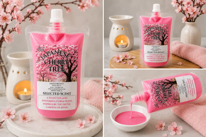 Japanese cherry tree squeezable wax melt