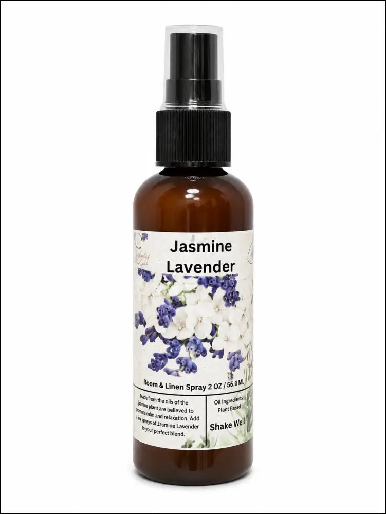 Jasmine lavender room and linen spray an aromatherapy selected scent original - 2 ounces