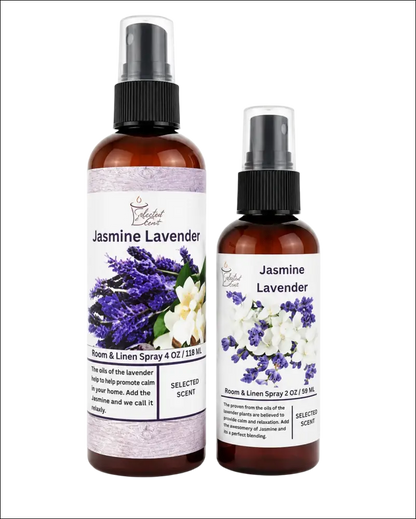 Jasmine lavender room and linen spray an aromatherapy selected scent original