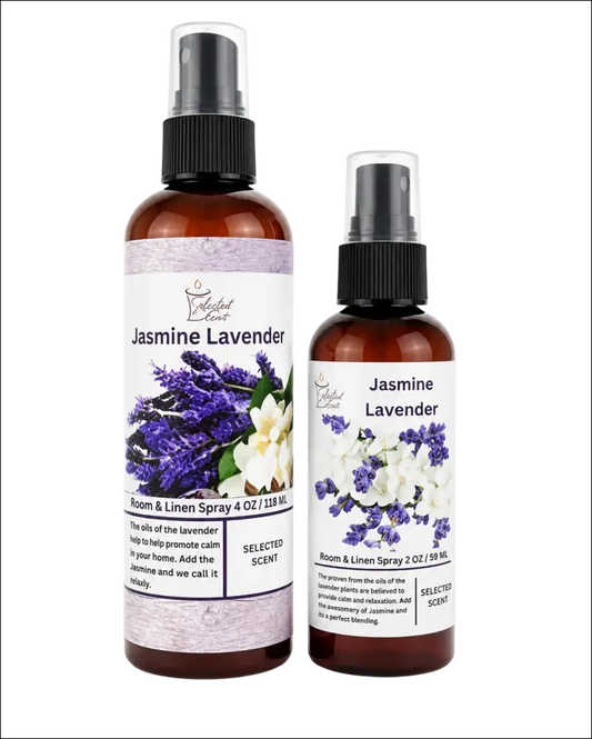Jasmine lavender room and linen spray an aromatherapy selected scent original