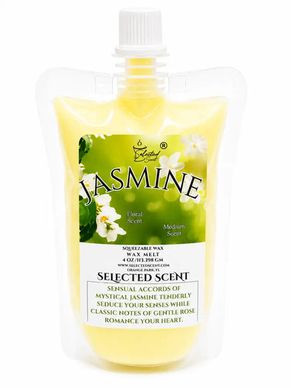 Jasmine squeezable wax melt - 4 ounces
