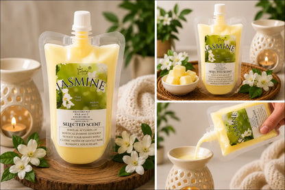 Jasmine squeezable wax melt
