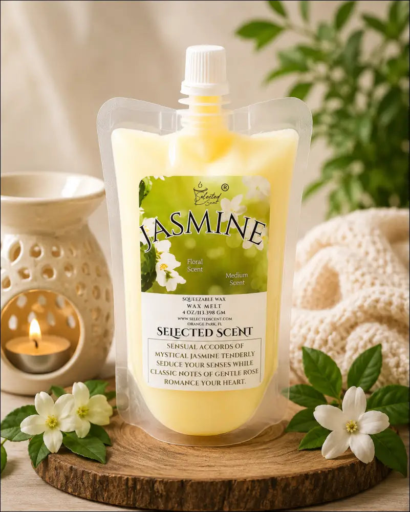 Jasmine squeezable wax melt