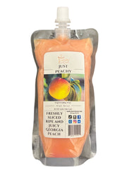 Selected Scent Just Peachy wax melt pouch with long lasting fragrance of freshly sliced ripe and juicy Georgia peach
