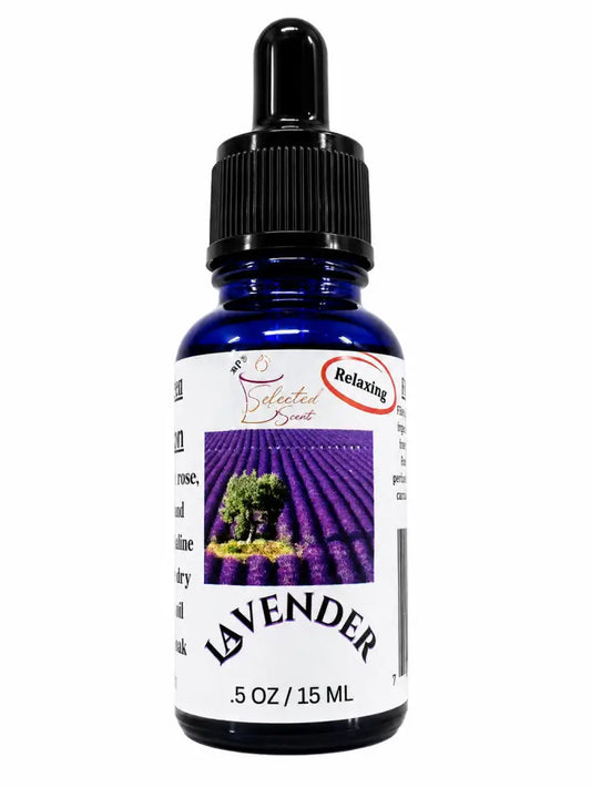 Lavender 100% fragrance oil – calming floral home by selected scent
