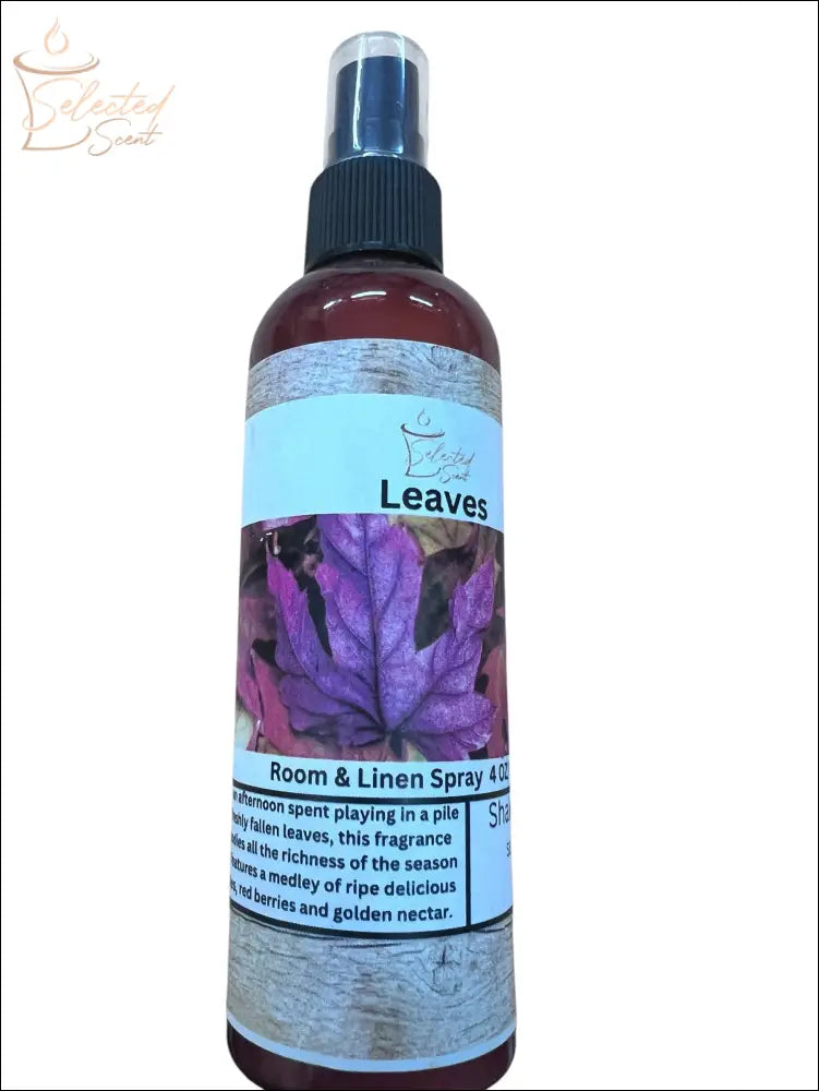 Leaves Room And Linen Spray A Green Scented Air Freshener 4 Oz