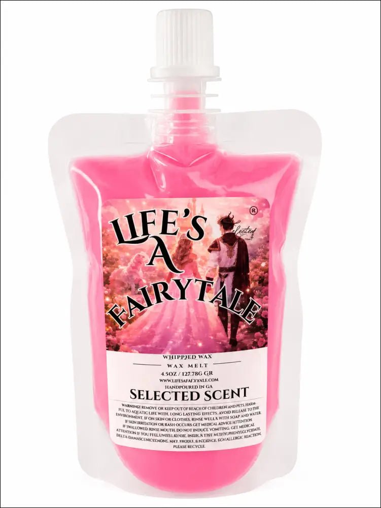 Life’s a fairytale squeezable wax melt all natural melts - 4 ounces