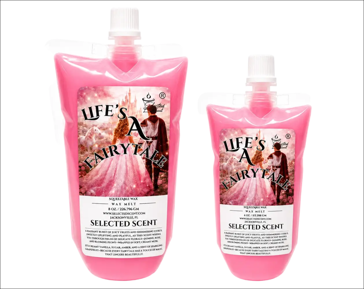 Life’s a fairytale squeezable wax melt all natural melts