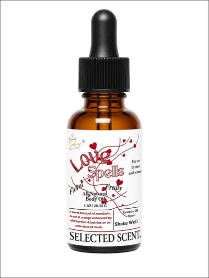 Love spells body oil 1 oz hydrating and protecting