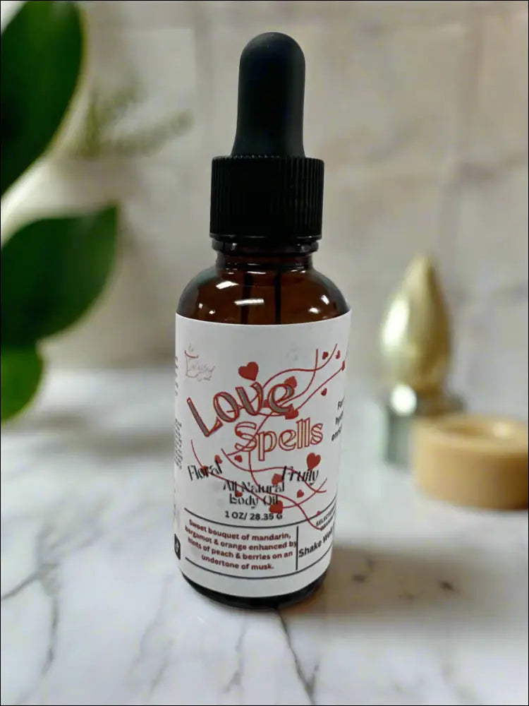 Love spells body oil 1 oz hydrating and protecting