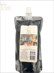 Selected Scent unique squeezable wax tarts in Man Cave fragrance pouch with spout