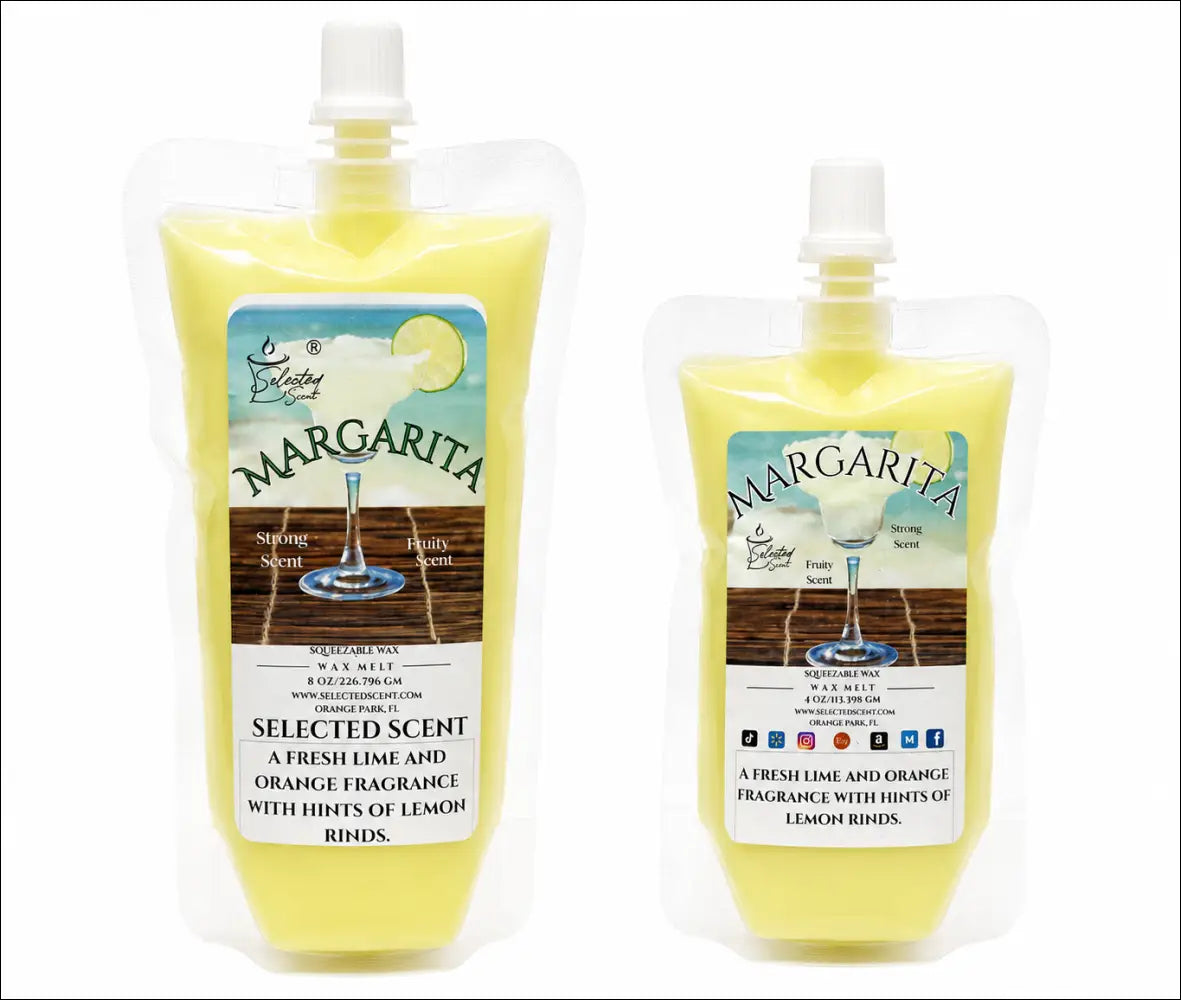 Margarita squeezable wax melt pouch